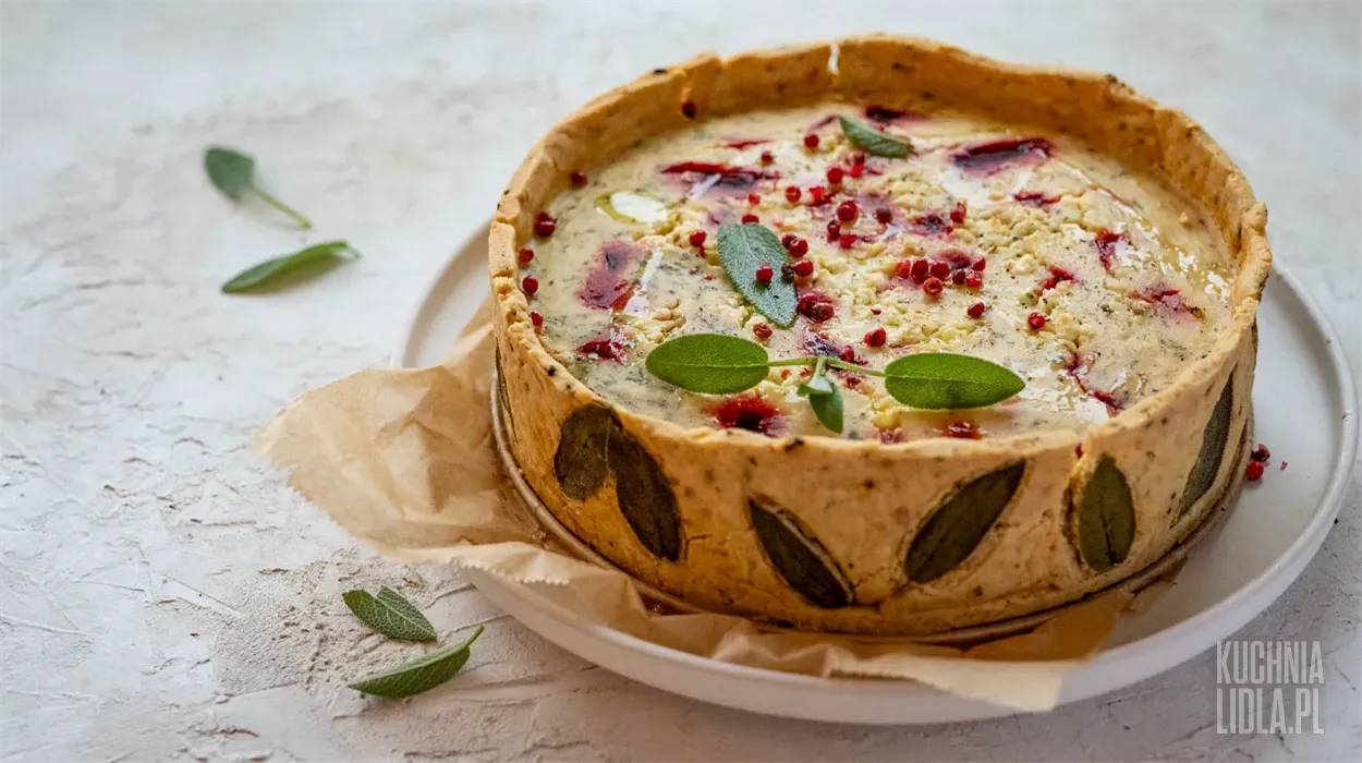 Tarta z burakami i fetą (MCS)